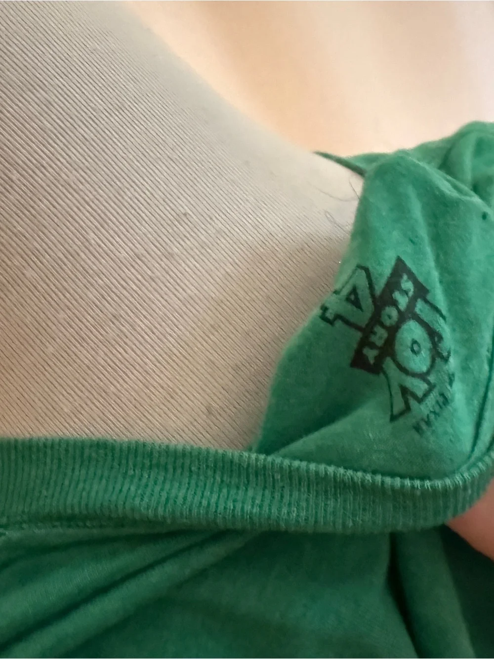Disney Green Short-Sleeve Tee with Holiday